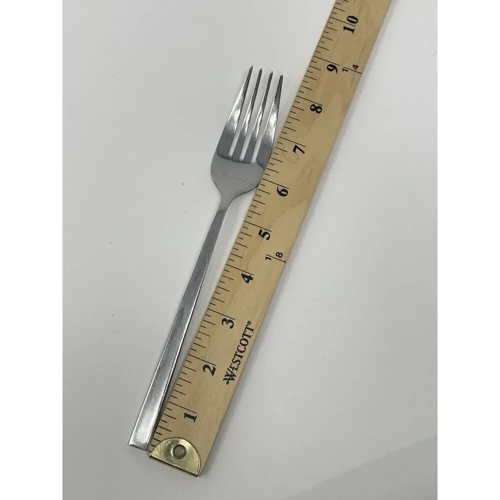 Oneida Stainless Dupree Glossy Dinner Place Forks 8 1/8” Set Of 6 Discontinued